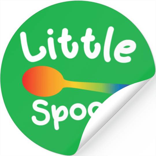 Little Spoon LGBT Pride Gay Lesbian Couple Love Stickers
