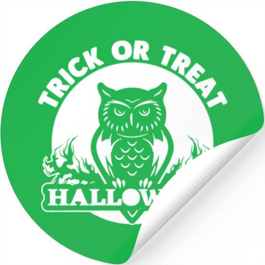 Trick Or Treat halloween Stickers