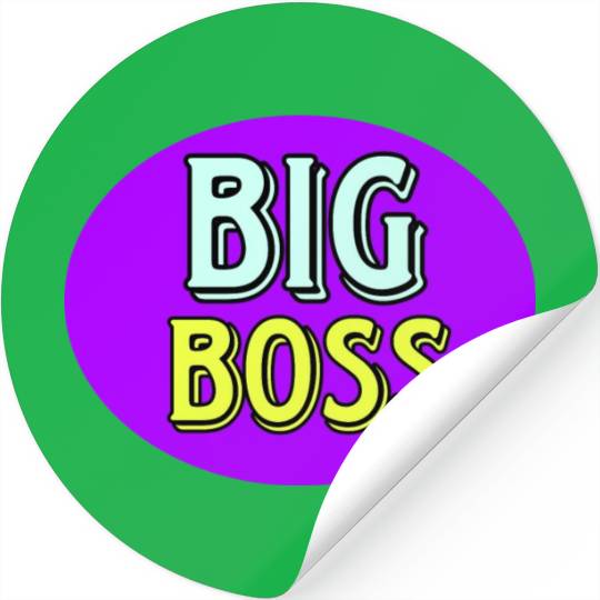 BIG BOSS Stickers AND Stickers
