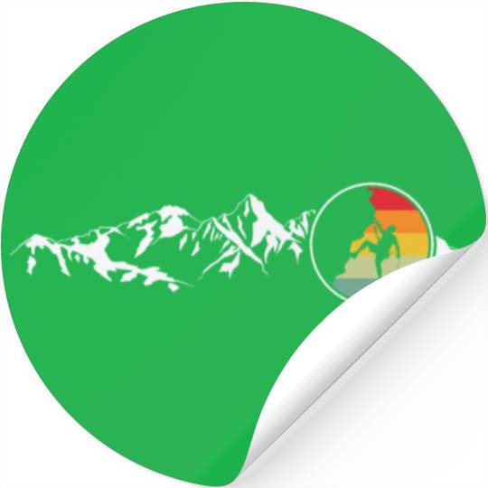 Mountain Climbing Rock Climbing Mountaineering Stickers