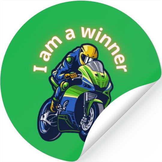 Motorcycle Race Stickers