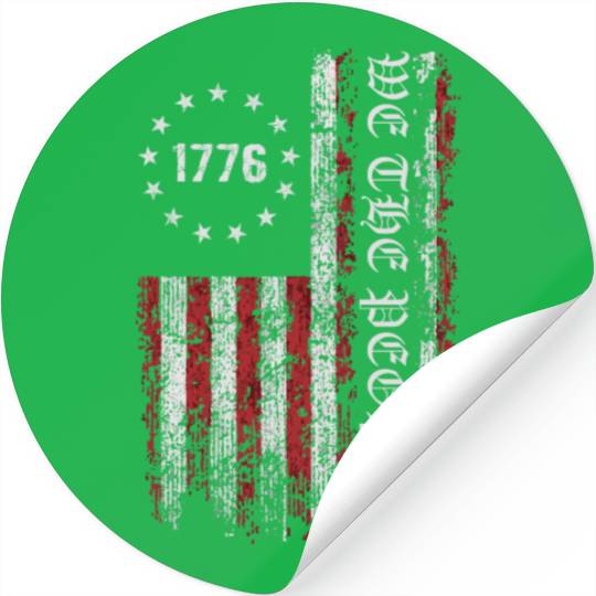 1776 We The People Stickers