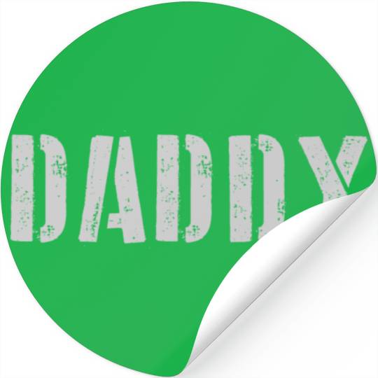 Grey Daddy Stickers