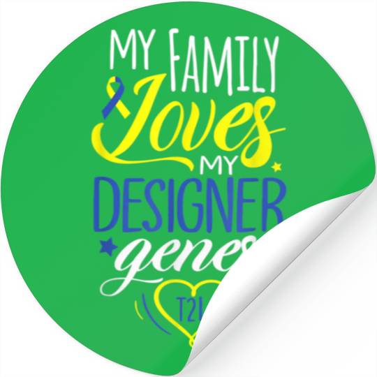 T21 Toddler Gift Stickers