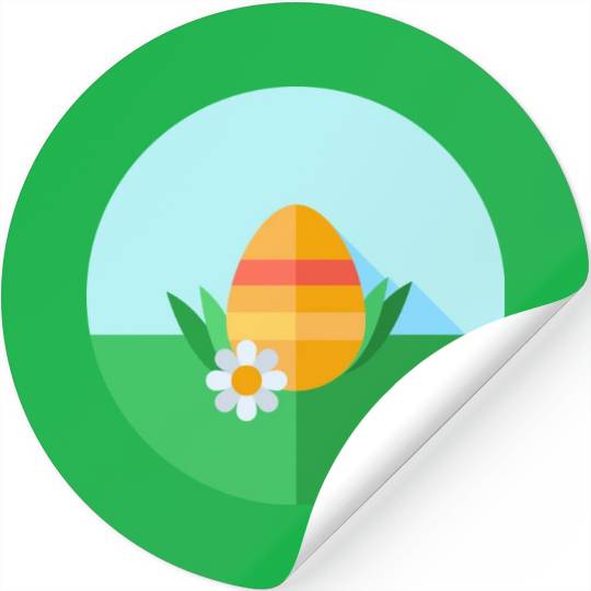 Easter Egg Stickers