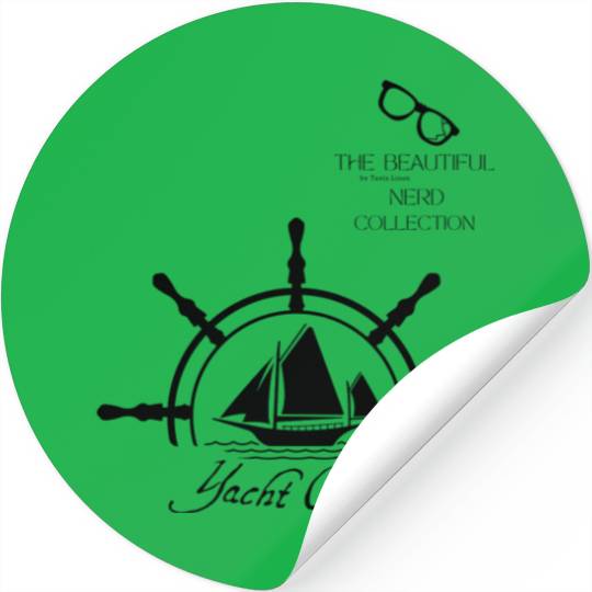 YACHT CLUB Design by Tavia Linen Stickers
