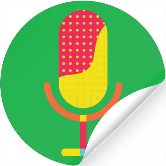 Microphone Stickers