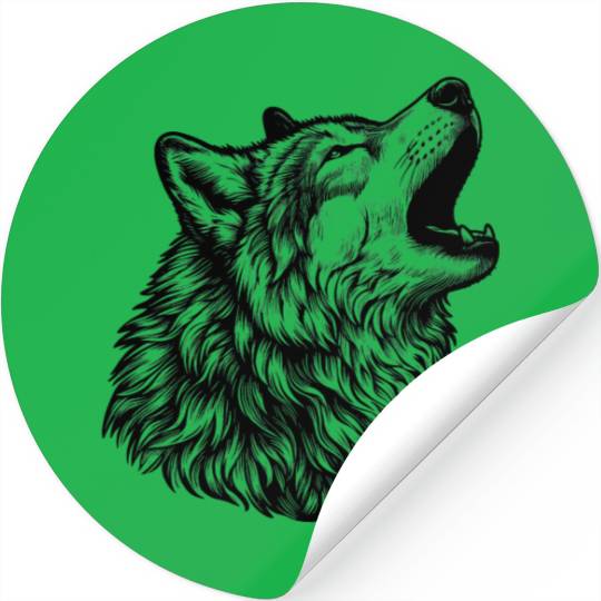 Howling Wolf #2 Stickers