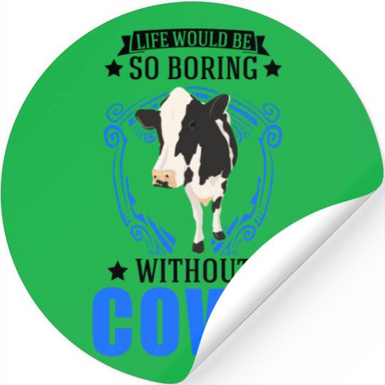 Cow Cattle Breeder Farmer Cows Stickers