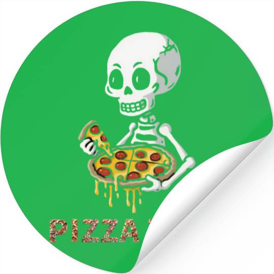 Cheesy Laughs: Pizza Apparel Stickers