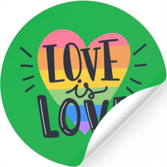 love is love Stickers