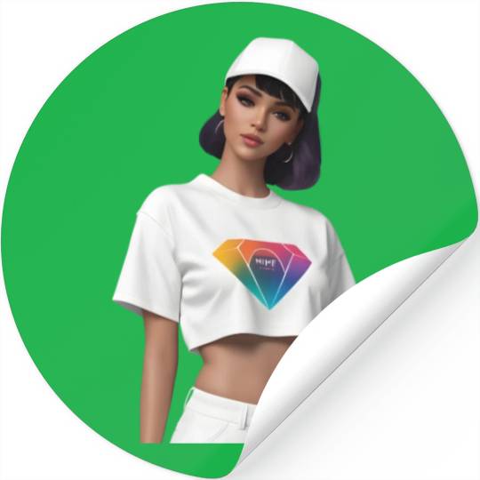 Girlfriend/wife material Stickers