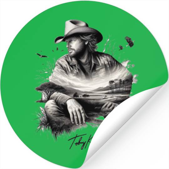 Toby Keith Stickers