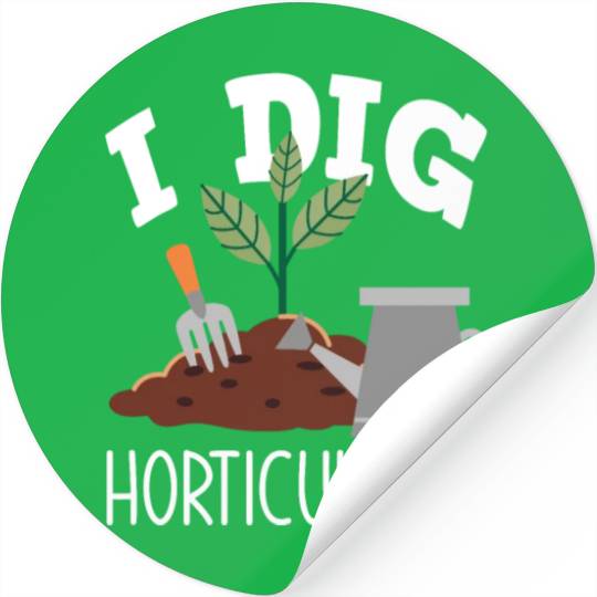 Funny Garden Gardener Gardening Landscaper Gift Stickers