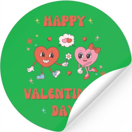 Happy valentine day Stickers