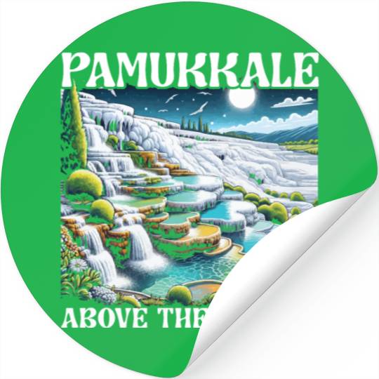 Pamukkale Turkey Travel Vacation I Love Turkey Stickers