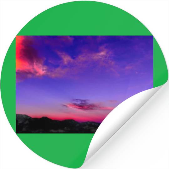 Pink Rock Stickers