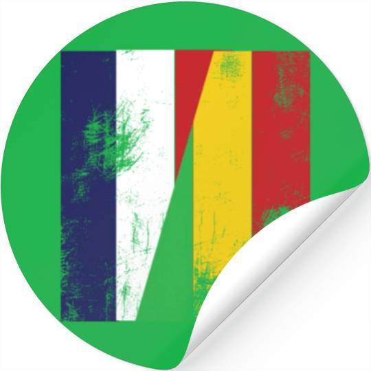 MALI FRANCE DRAPEAU DE L'AMITIÉ Stickers