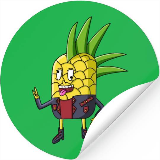 Punk Pineapple Stickers