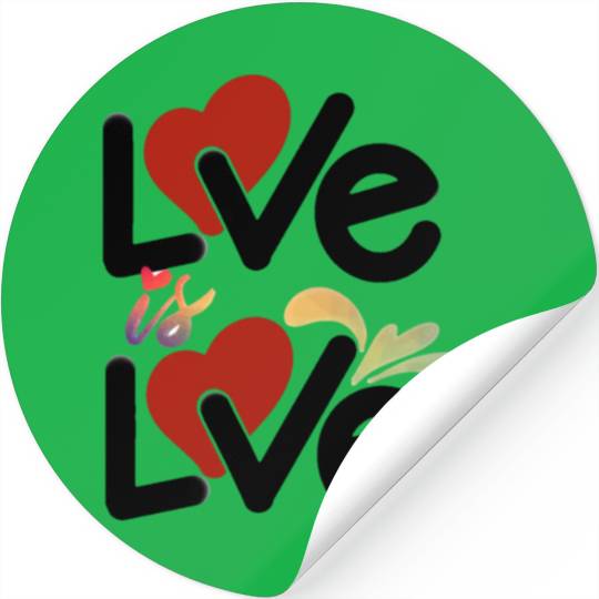 Love is Love Stickers