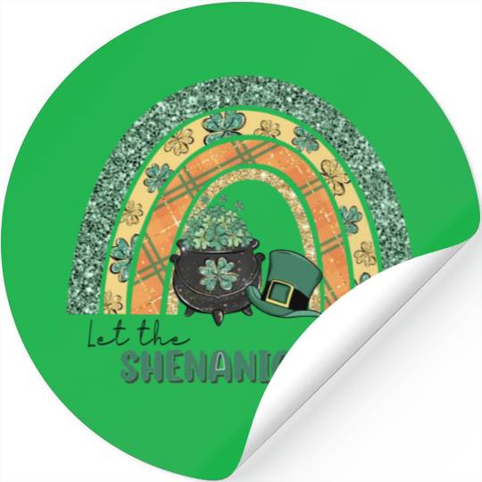 Let The Shenanigans Begin Stickers