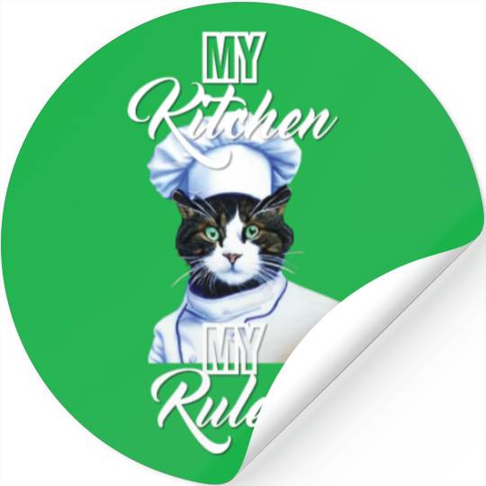cat chef Stickers