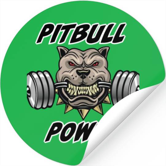 Pitbull Power Stickers
