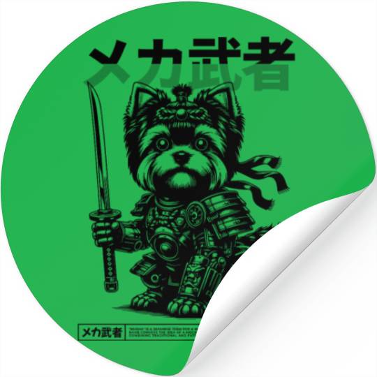 Yorkshire Terrier Dog Musha Pet Stickers