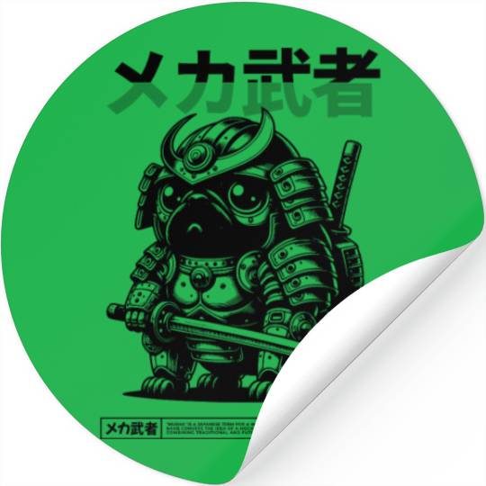 Pug Dog Musha Pets Stickers