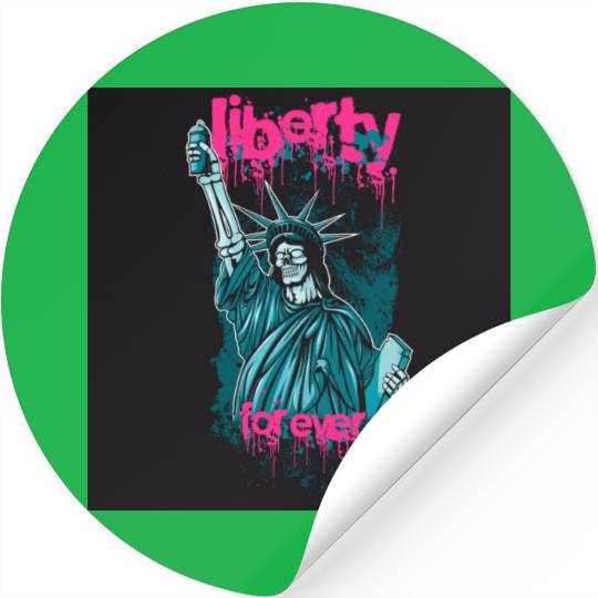 liberty for ever Stickers