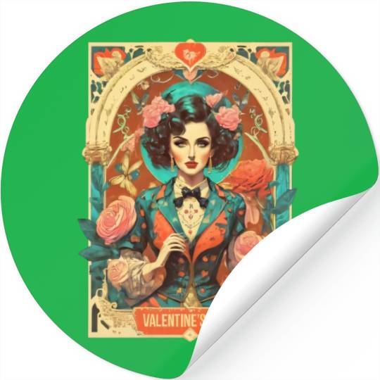 Valentine's Party Stickers