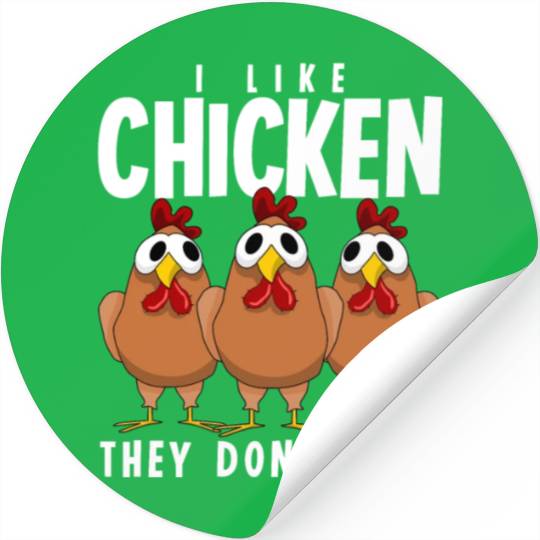 Chicken Farmer Chickens Poultry Stickers