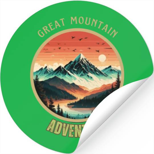 Great Mountain Adventure Stickers
