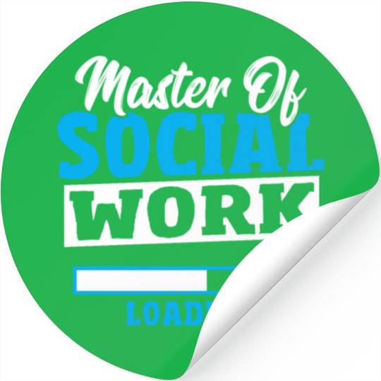 Caseworker Political Science Social Worker Stickers
