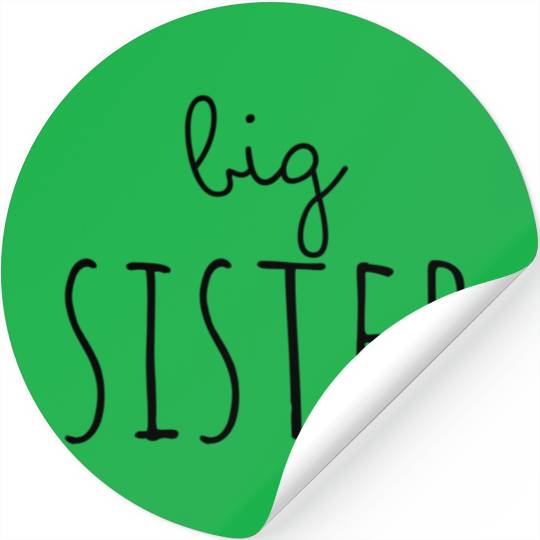 Big sister | Siblings Stickers