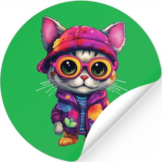 PINK Stickers