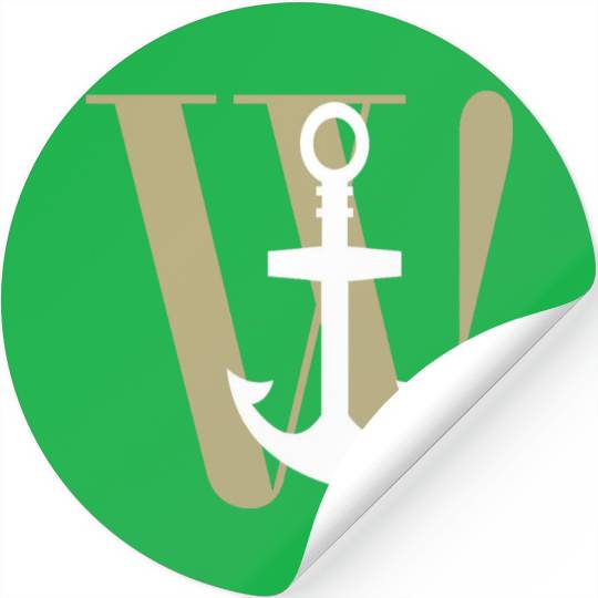 Wanchor W Anchor Essential,Hunter, pirate, ship Stickers