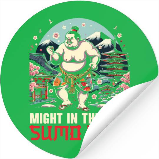 Sumo Wrestler Japanese Wrestling Sumo Wrestling Stickers