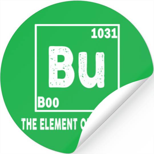 Funny Bu Element of Surprise Stickers