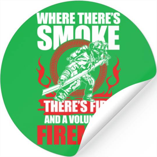 A VolunMotiver Fireman for a VolunMotiver and Stickers