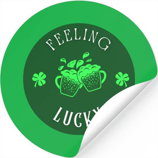 Feeling Lucky Stickers