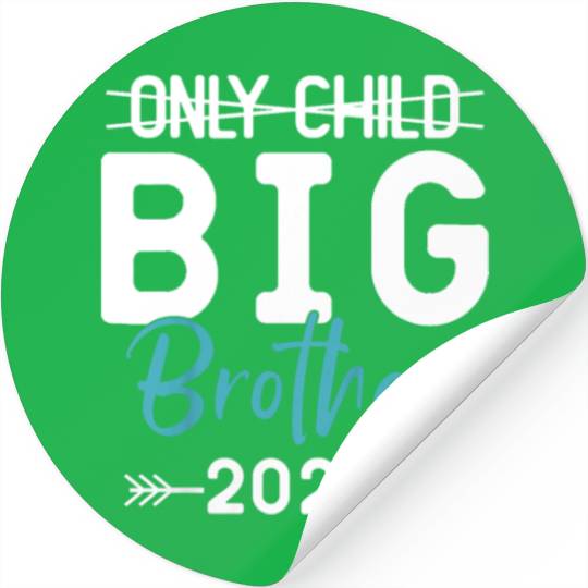 Only Child Big Brother 2024 Promoted To Big Brothe Stickers