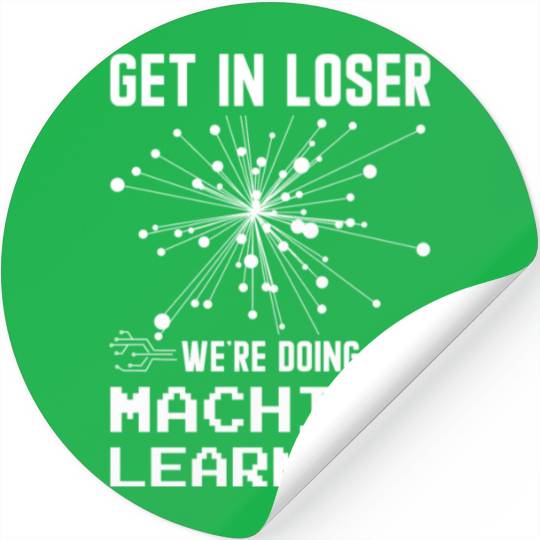 Machine Learning and AI Mastery Design Stickers