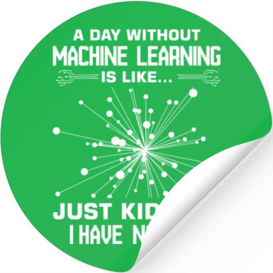 Machine Learning and AI Mastery Design Stickers