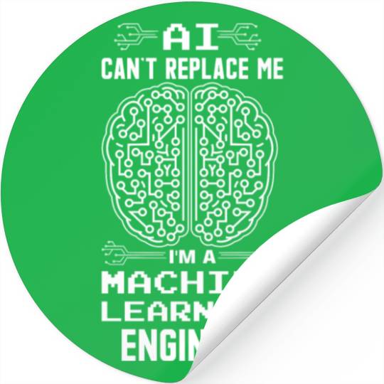 Machine Learning and AI Mastery Design Stickers