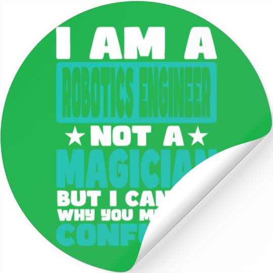 Robotics Engineer Stickers