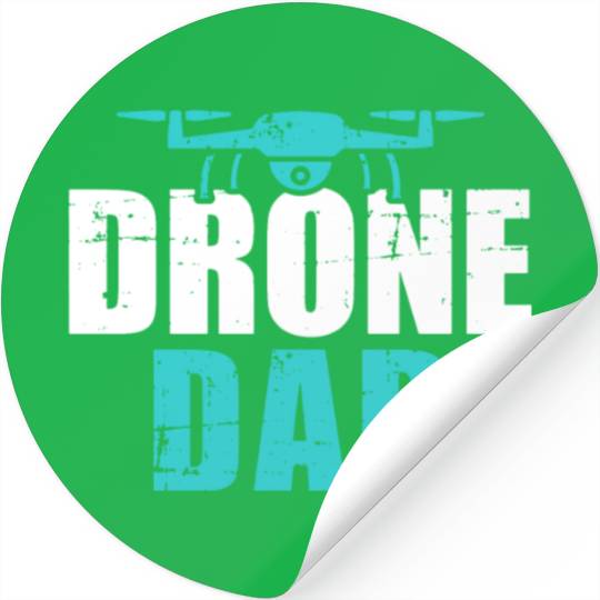 Drone dad Stickers