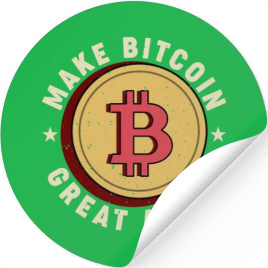 Make Bitcoin Great Again Stickers