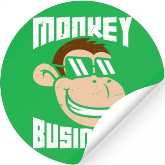 Monkey Business Stickers