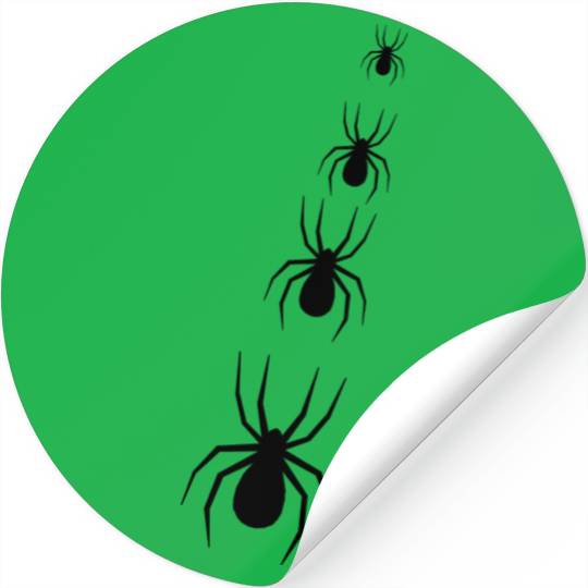 "Spiderweb Style: Weave Your Fashion Statement" Stickers